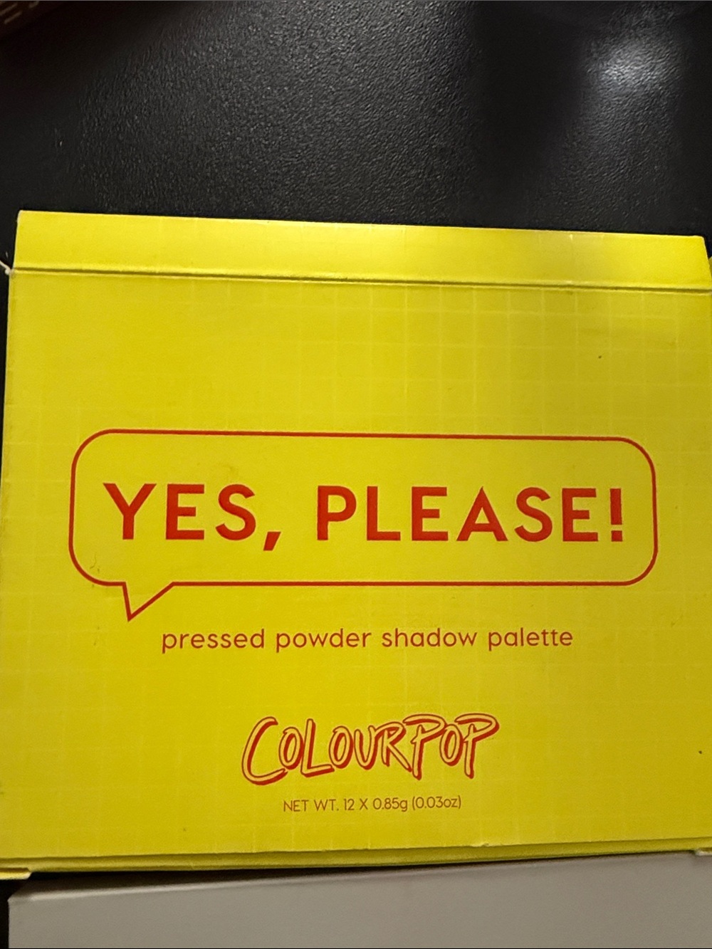 ColourPop Yes, Please! Pressed eyeshadow Palette
